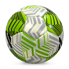 2024 High Quality Customizable Logo Soccer Ball New Fashion Hand-Stitched Football Size 4/5 Sports Match Made from PU Leather,Blue Arc Sports