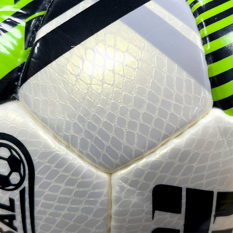 2024 High Quality Customizable Logo Soccer Ball New Fashion Hand-Stitched Football Size 4/5 Sports Match Made from PU Leather,Blue Arc Sports