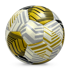 2024 High Quality Customizable Logo Soccer Ball New Fashion Hand-Stitched Football Size 4/5 Sports Match Made from PU Leather,Blue Arc Sports