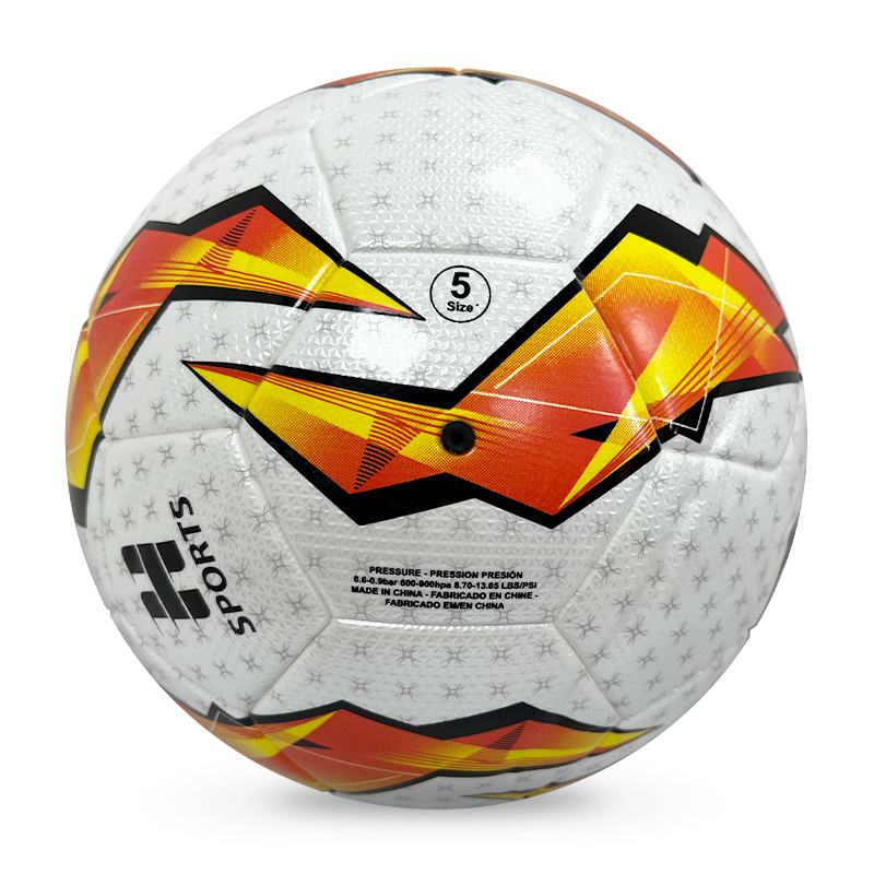 Factory Wholesale High Quality Original Standard Size 5 PU Soccer Ball/ Football for Sports Training and Official Matches,Blue Arc Sport