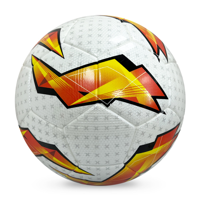 Factory Wholesale High Quality Original Standard Size 5 PU Soccer Ball/ Football for Sports Training and Official Matches,Blue Arc Sport