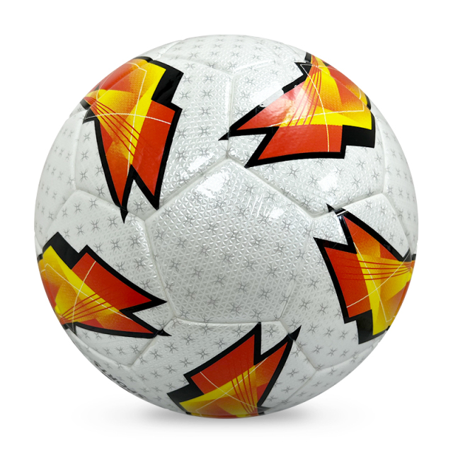 Factory Wholesale High Quality Original Standard Size 5 PU Soccer Ball/ Football for Sports Training and Official Matches,Blue Arc Sport