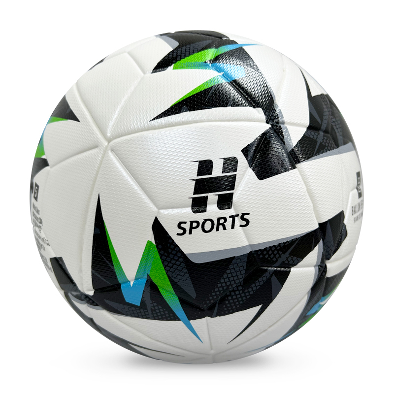 Manufacturer wholesale PU hot melt adhesive professional training football, size 5, 4, custom identification, price discount,Blue Arc Sports