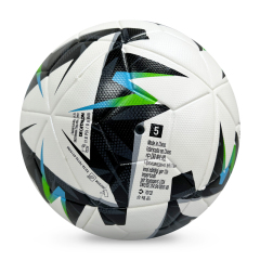 Manufacturer wholesale PU hot melt adhesive professional training football, size 5, 4, custom identification, price discount,Blue Arc Sports