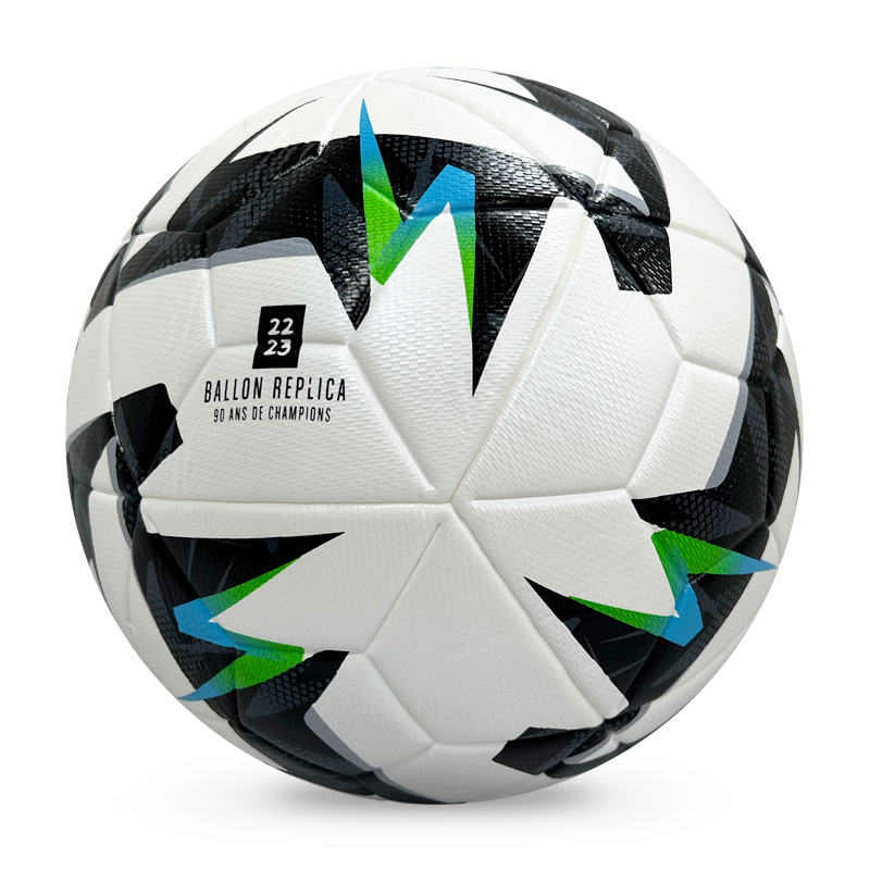 Manufacturer wholesale PU hot melt adhesive professional training football, size 5, 4, custom identification, price discount,Blue Arc Sports