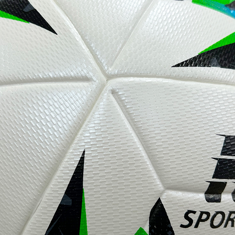 Manufacturer wholesale PU hot melt adhesive professional training football, size 5, 4, custom identification, price discount,Blue Arc Sports
