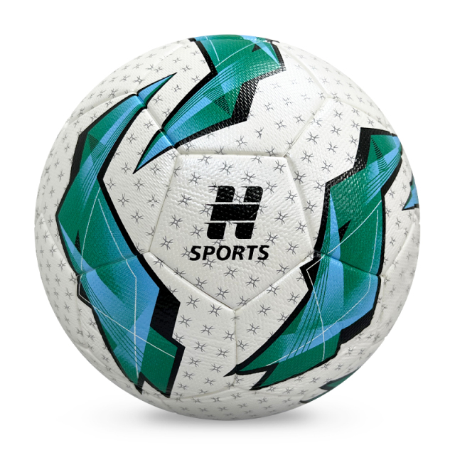 Factory Wholesale High Quality Original Standard Size 5 PU Soccer Ball/ Football for Sports Training and Official Matches,Blue Arc Sport