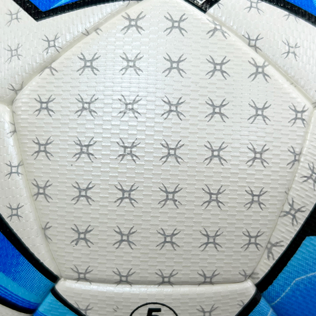 Manufacturer wholesale PU hot melt adhesive professional training football, size 5, 4, custom identification, price discount,Blue Arc Sports