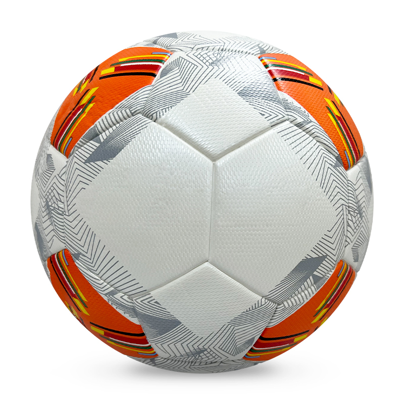 2024 High Quality Customized PU Foam Leather Football Ball Size 5-Most Popular Design for Sports Matches Training,Blue Arc Sports