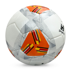 2024 High Quality Customized PU Foam Leather Football Ball Size 5-Most Popular Design for Sports Matches Training,Blue Arc Sports