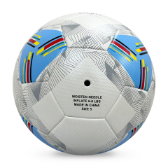 2024 Most Soccer Ball Favorable New Fashion Football High Quality Soccer Ball Customize Logo Football For Game,Blue Arc Sports