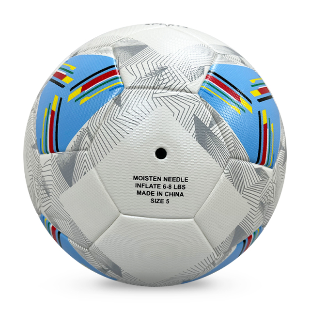 2024 Most Soccer Ball Favorable New Fashion Football High Quality Soccer Ball Customize Logo Football For Game,Blue Arc Sports