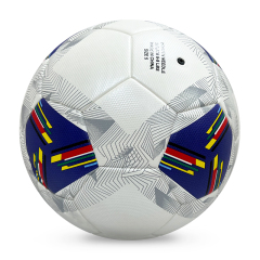 Factory Wholesale High Quality Original Standard Size 5 PU Soccer Ball/ Football for Sports Training and Official Matches,Blue Arc Sport