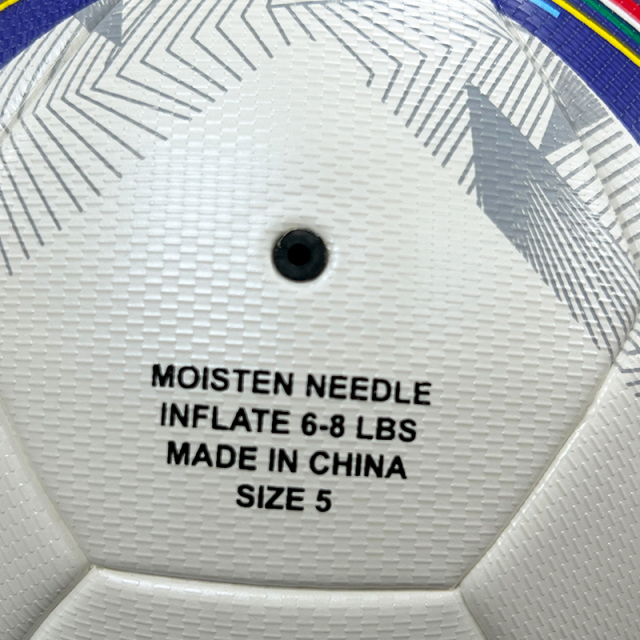 Factory Wholesale High Quality Original Standard Size 5 PU Soccer Ball/ Football for Sports Training and Official Matches,Blue Arc Sport