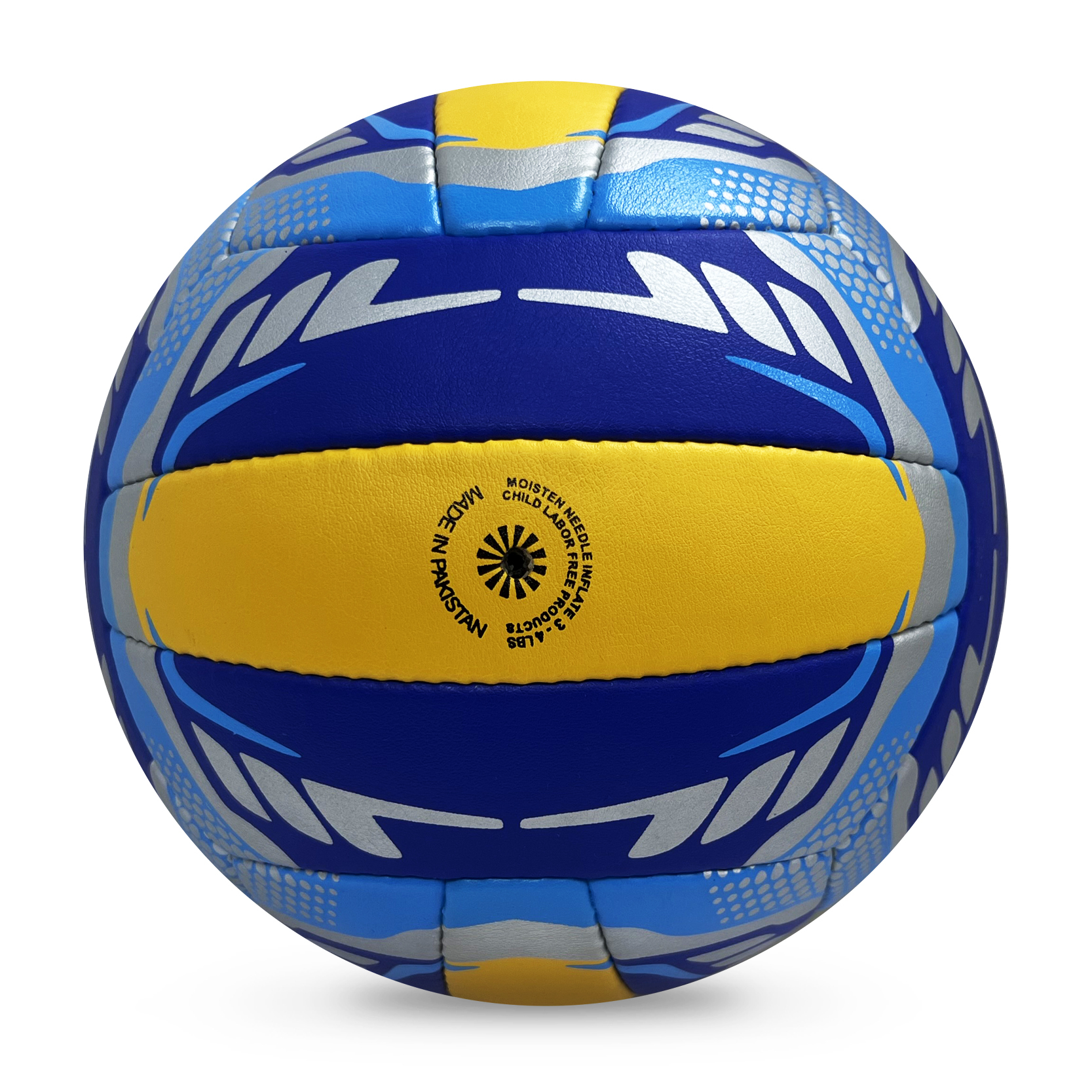 Bargain Cheapest volleyball high quality custom volleyball for game official size 5 volleyball,Blue Arc Sports