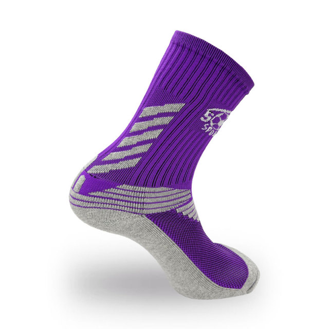 High Quality Custom Performance Sports Grip Soccer & Football Socks Men Non-Slip Athletic Socks Logo Free Size Summer Collection,Blue Arc Sports