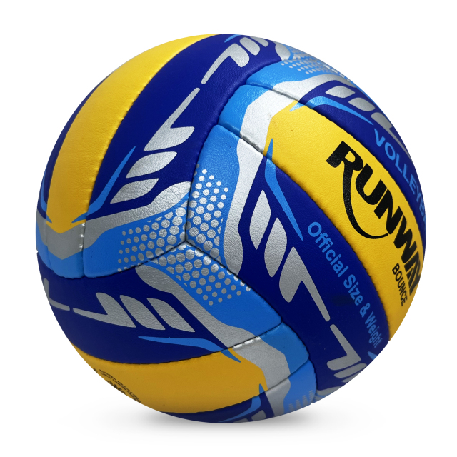 Bargain Cheapest volleyball high quality custom volleyball for game official size 5 volleyball,Blue Arc Sports