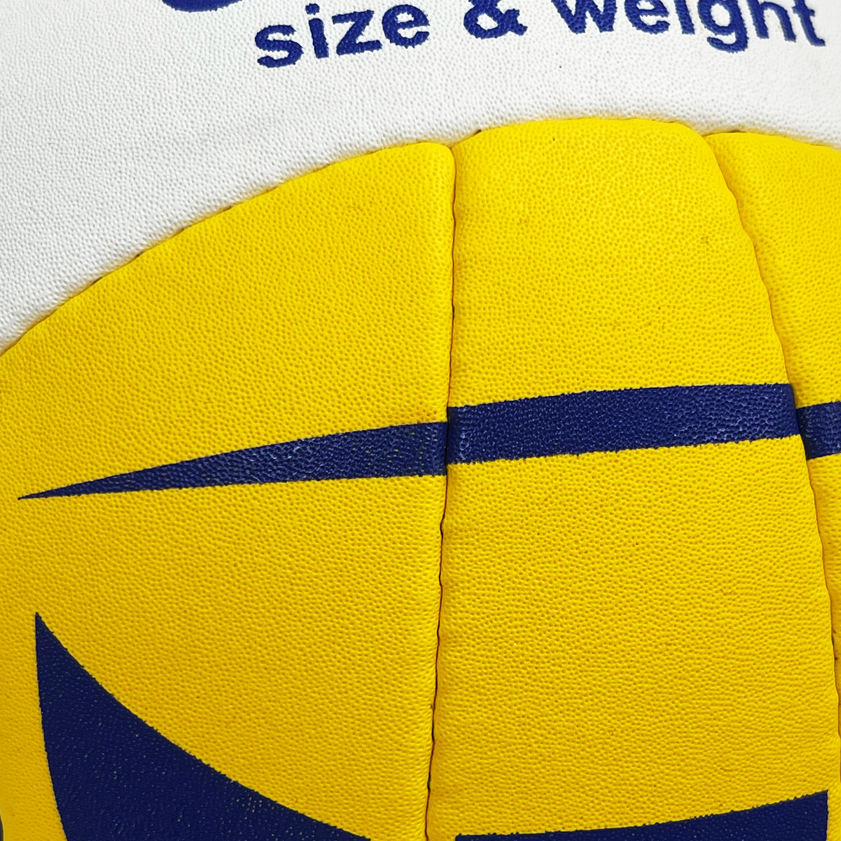 Direct Manufacturer's Customizable Size 4 Hand-Sewn Seamless Leather Volleyball Indoor/Outdoor Use Fibre Material Quality Balls,Blue Arc Sports