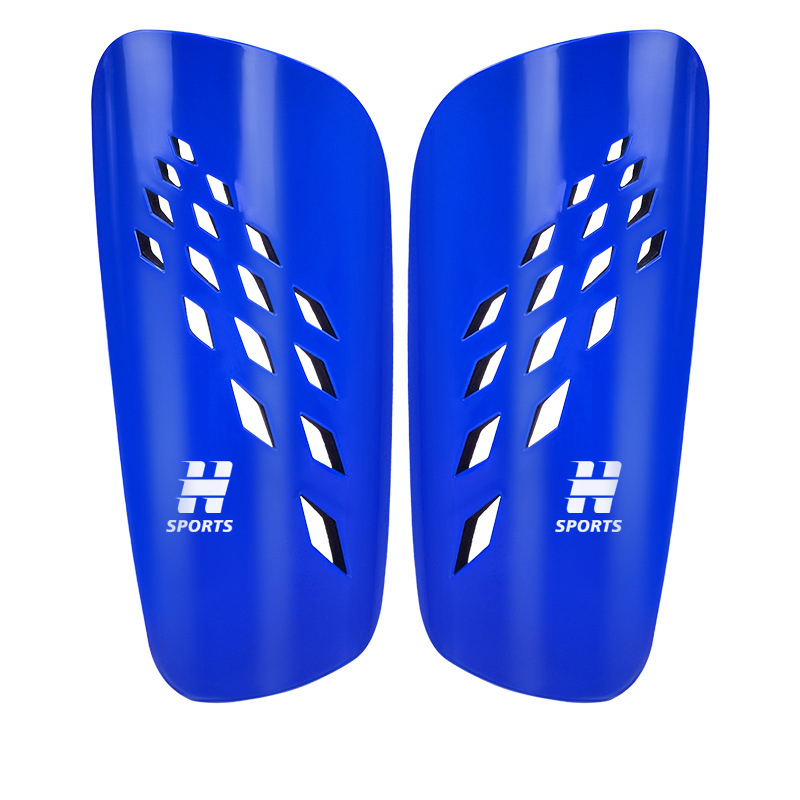 Customizable Adult Football Leg Guards Knee Pads Plastic Sports Inserts Student Outdoor Competition Training Made Durable EVA,Blue Arc Sports