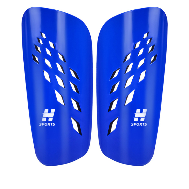 Customizable Adult Football Leg Guards Knee Pads Plastic Sports Inserts Student Outdoor Competition Training Made Durable EVA,Blue Arc Sports
