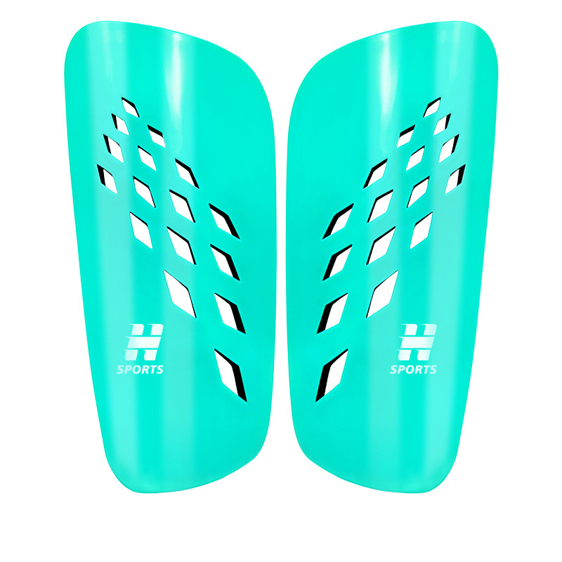 Customizable Adult Football Leg Guards Knee Pads Plastic Sports Inserts Student Outdoor Competition Training Made Durable EVA,Blue Arc Sports