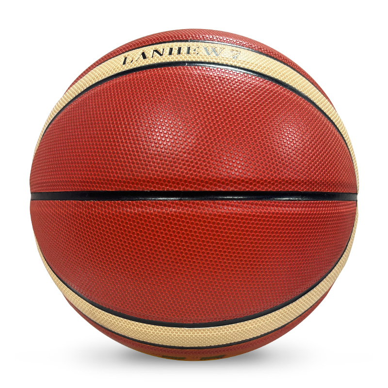 Hot Selling Customizable Basketball Sizes 7 6 5 with Logo PU Leather & Own Gift Box for Training,Blue Arc Sport