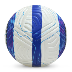 2025 High Quality Custom Logo Soccer Ball New Fashion Size 5 Football for Game Made From PU Material,Blue Arc Sports