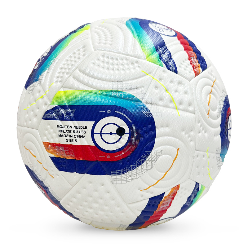 2025 New Fashion Soccer Ball High Quality Custom Logo Football for Game,Blue Arc Sports