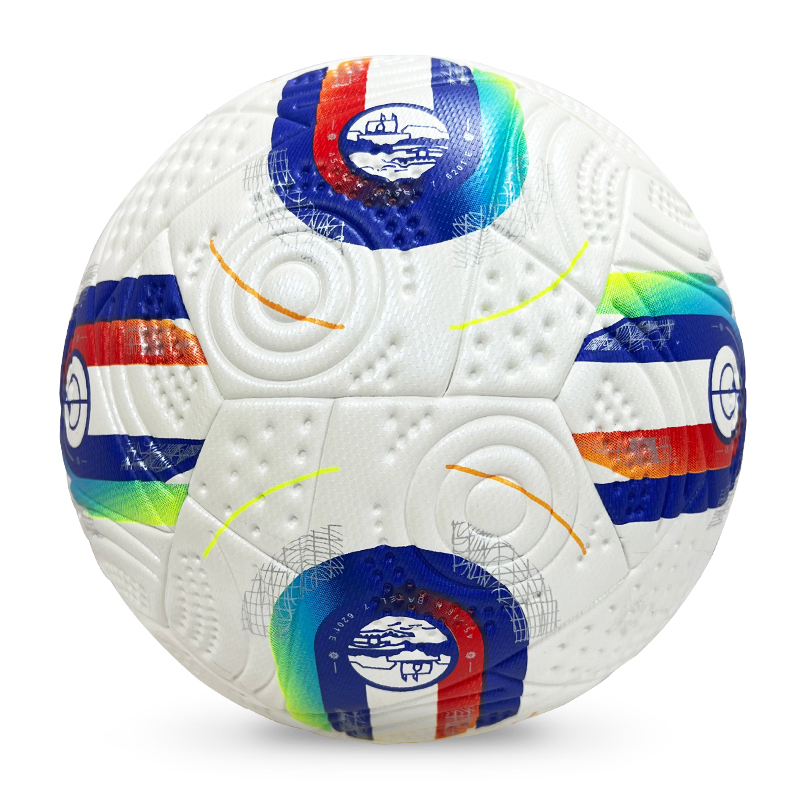 2025 New Fashion Soccer Ball High Quality Custom Logo Football for Game,Blue Arc Sports