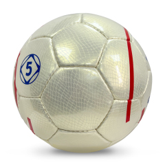 2025 High Quality Custom-Made Hand-Stitched Soccer Ball PU Training Football Wholesale,Blue Arc Sports