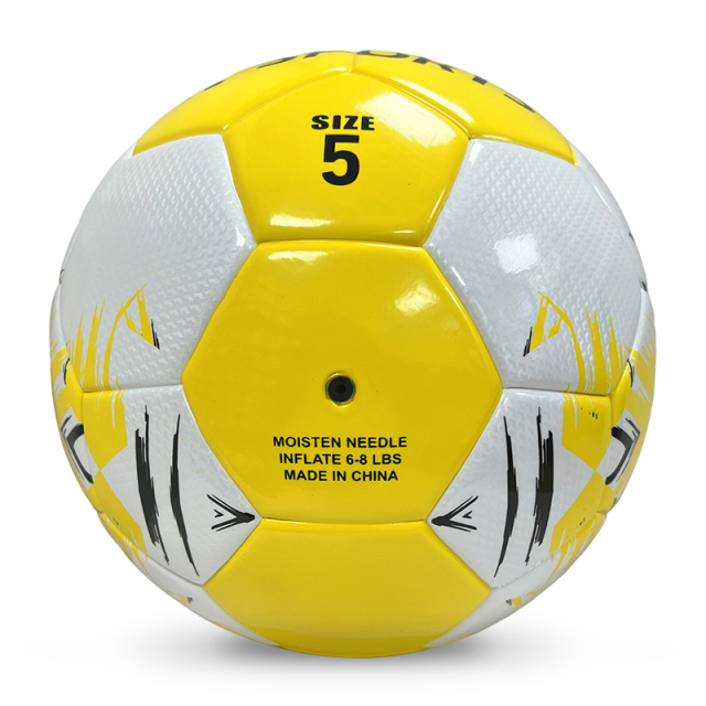 Customizable Adult Soccer Ball Size 5/4 for Indoor/Outdoor Use Glued Match Seamless PU Leather Football Direct from Manufacturer,Blue Arc Sports