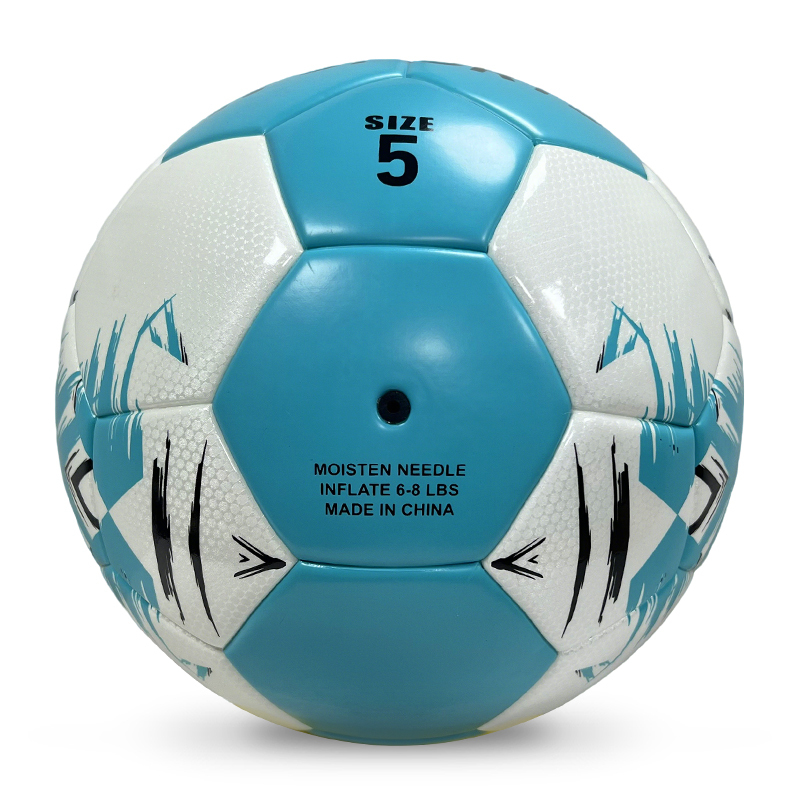 Customizable Adult Soccer Ball Size 5/4 for Indoor/Outdoor Use Glued Match Seamless PU Leather Football Direct from Manufacturer,Sukan Arka Biru