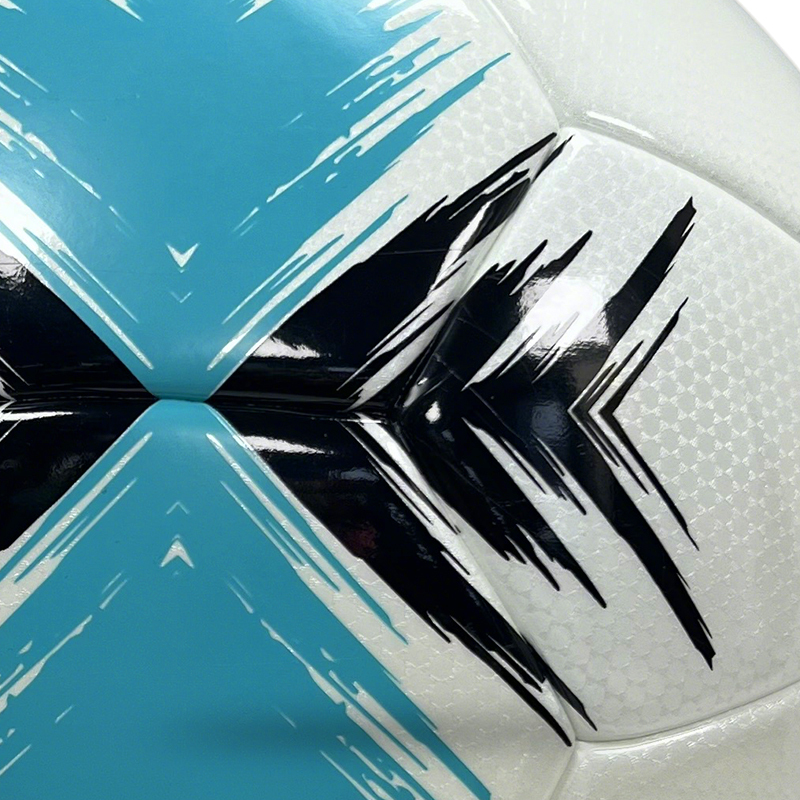 Customizable Adult Soccer Ball Size 5/4 for Indoor/Outdoor Use Glued Match Seamless PU Leather Football Direct from Manufacturer,Sukan Arka Biru