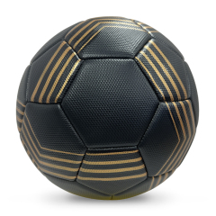 High Quality Size 5 Soccer Ball Machine-Sewn PVC with Print Logo for Sports Training Leisure Competitive Matches,Blue Arc Sports