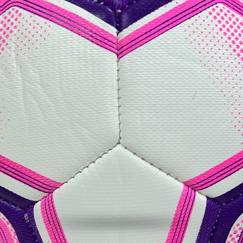 High Quality Size 5 Soccer Ball Machine-Sewn PVC with Print Logo for Sports Training Leisure Competitive Matches,Blue Arc Sport