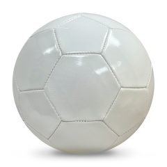 High Quality Size 5 Soccer Ball Machine-Sewn PVC with Print Logo for Sports Training Leisure Competitive Matches,Blue Arc Sports