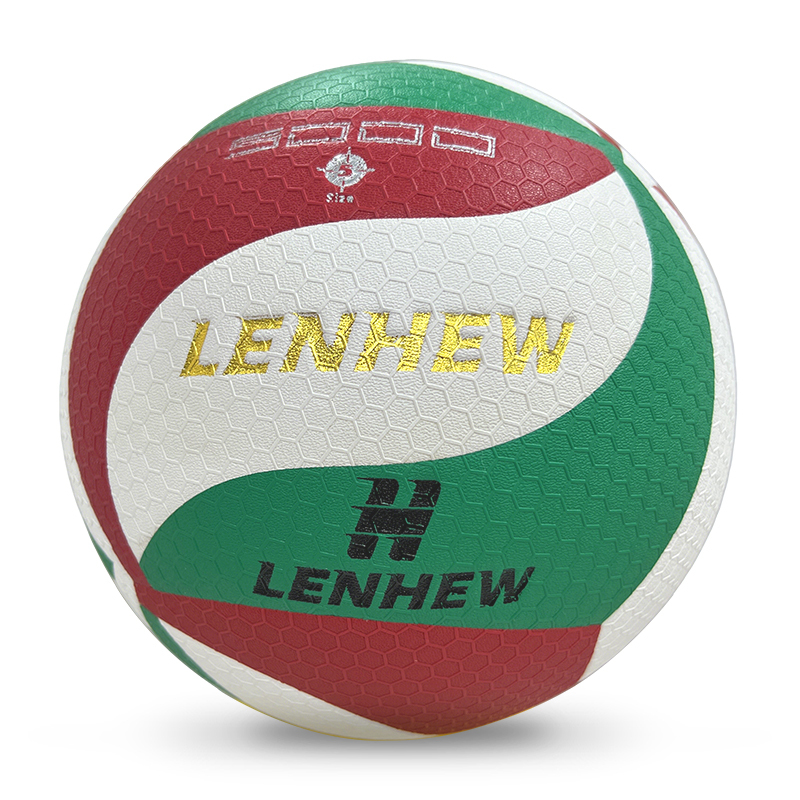 Direct Manufacturer's Customizable Size 5 Hand-Sewn Seamless Leather Volleyball Indoor/Outdoor Use Fibre Material Quality Balls,Blue Arc Sports