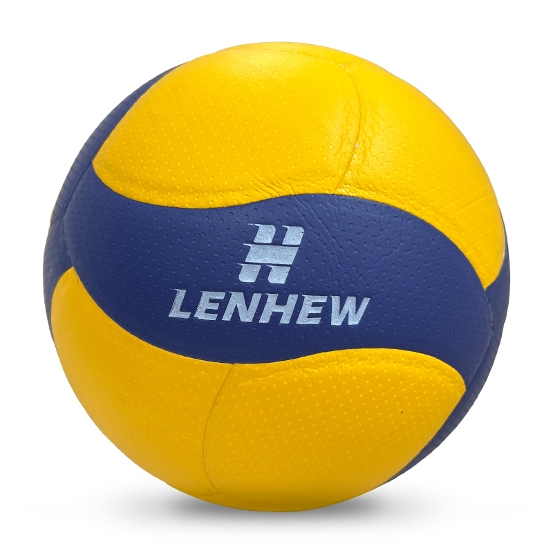 Direct Manufacturer's Customizable Size 5 Hand-Sewn Seamless Leather Volleyball Fibre Material for Indoor/Outdoor Use,بلو آرك سبورتس