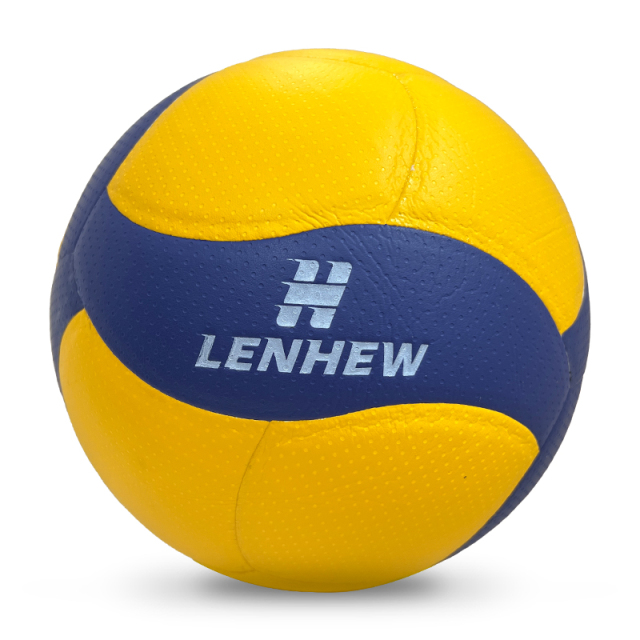 Direct Manufacturer's Customizable Size 5 Hand-Sewn Seamless Leather Volleyball Fibre Material for Indoor/Outdoor Use,بلو آرك سبورتس