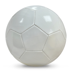 High Quality Size 5 Soccer Ball Machine-Sewn PVC with Print Logo for Sports Training Leisure Competitive Matches,Blue Arc Sports