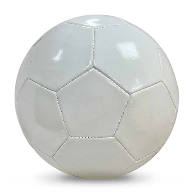 High Quality Size 5 Soccer Ball Machine-Sewn PVC with Print Logo for Sports Training Leisure Competitive Matches,Blue Arc Sports