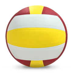 Direct Manufacturer's Customizable Size 5 PVC Leather Hand-Sewn Seamless Volleyball for Indoor/Outdoor Use,Arc Bleu Sports