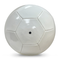 High Quality Size 5 Soccer Ball Machine-Sewn PVC with Print Logo for Sports Training Leisure Competitive Matches,Blue Arc Sports