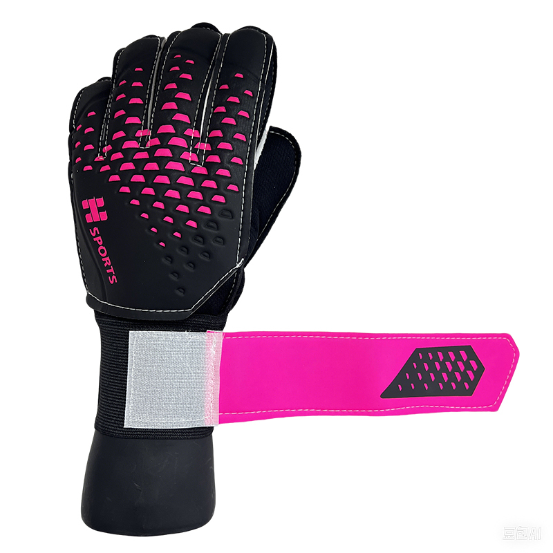 Best Quality Customizable Gaelic Football Gloves New PU Leather Latex Goalkeeper Protection Outdoor Sports Training Guanti,Blue Arc Sports