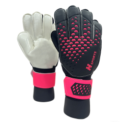 Best Quality Customizable Gaelic Football Gloves New PU Leather Latex Goalkeeper Protection Outdoor Sports Training Guanti,Blue Arc Sports