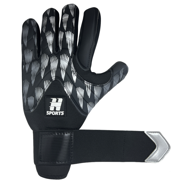 Best Quality Customizable Gaelic Football Gloves New PU Leather Latex Goalkeeper Protection Outdoor Sports Training Guanti,Blue Arc Sports