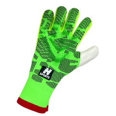 Best-Goalkeeper Professional Football Gloves PU Leather Rubber Latex Breathable Buckle Anti-Slip Anti-Fall Training Outdoor Use,Sukan Arka Biru