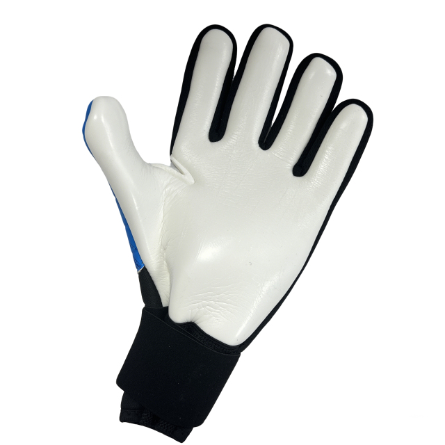 Best Quality Customizable Gaelic Football Gloves New PU Leather Latex Goalkeeper Protection Outdoor Sports Training Guanti,Blue Arc Sport