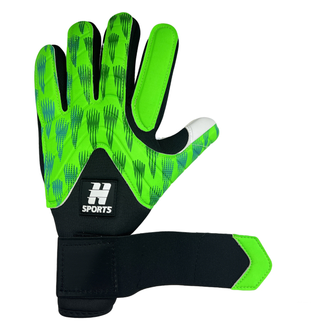 Best Quality Customizable Gaelic Football Gloves New PU Leather Latex Goalkeeper Protection Outdoor Sports Training Guanti,Blue Arc Sports
