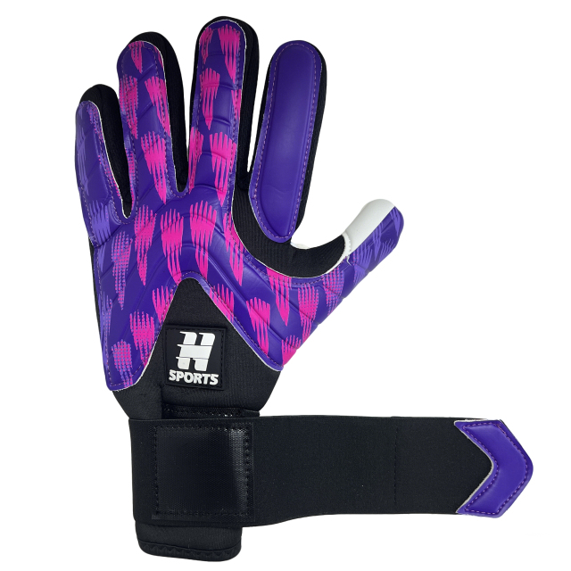 Best Quality Customizable Gaelic Football Gloves New PU Leather Latex Goalkeeper Protection Outdoor Sports Training Guanti,Blue Arc Sports